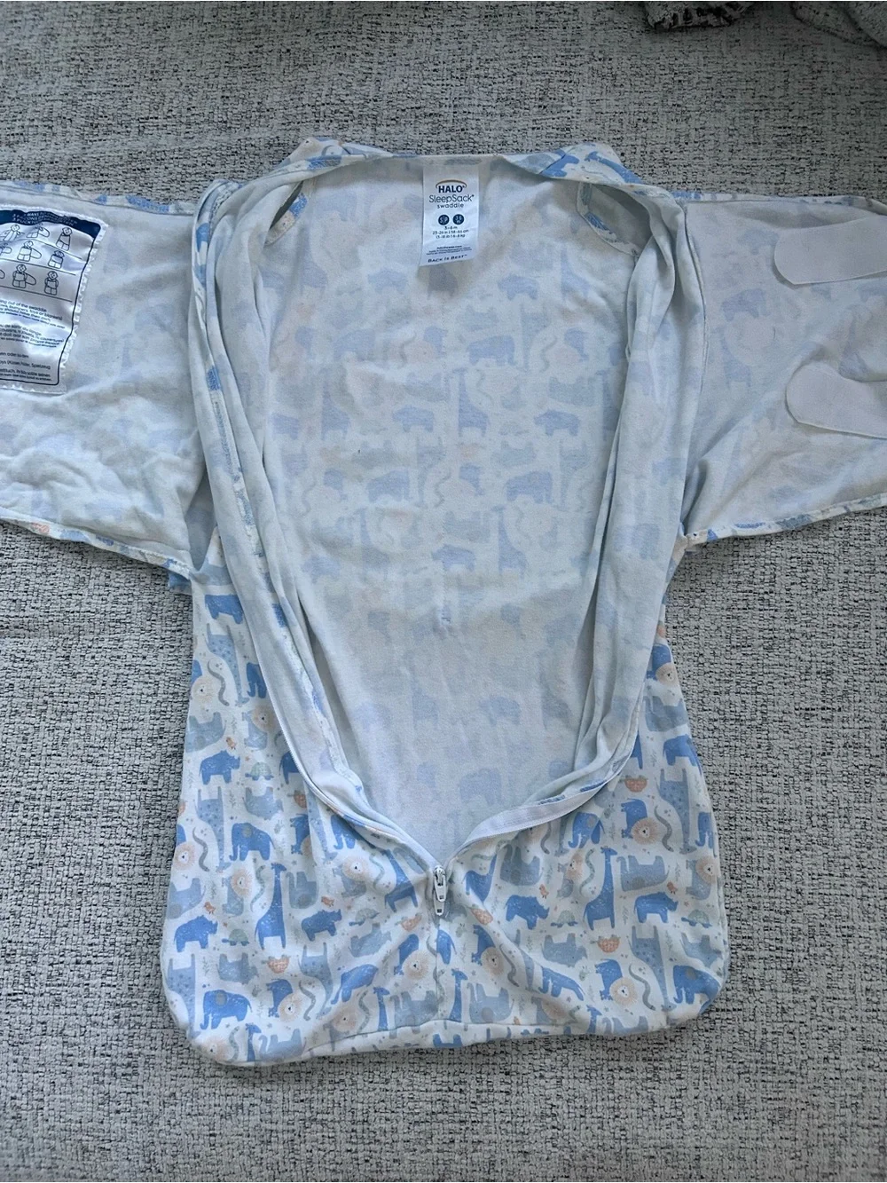 HALO SleepSack Swaddle - 3 Way Swaddle